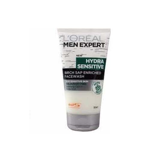 Loreal Men Expert Hydra Sensitive Birch Sap Enriched Face Wash 150ml